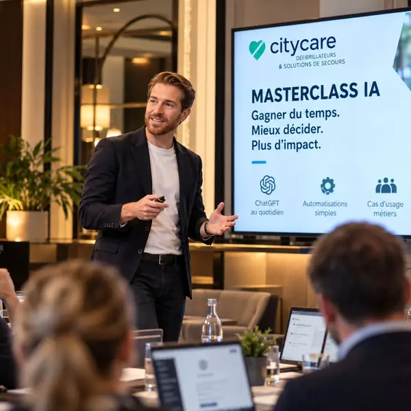 Visuel d'illustration : Citycare — masterclass IA