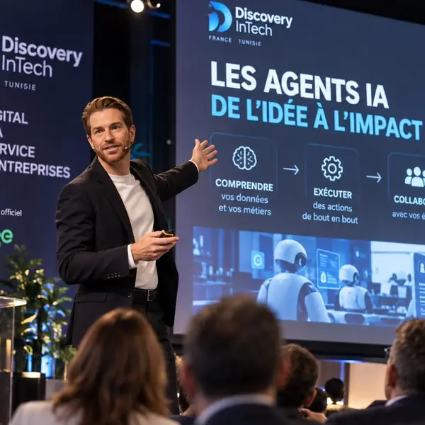 Visuel d'illustration : Live Event « ERP & AI Shift » de Discovery Intech