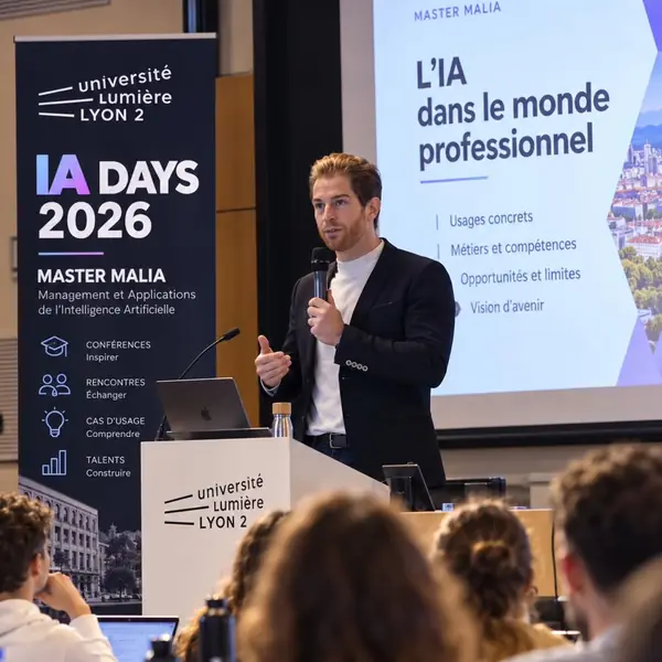 Visuel d'illustration : IA Day 2026 — Université Lumière Lyon 2